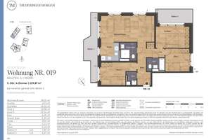 Helle 4-Zimmer-Wohnung mit zwei Balkonen – Die vollständige Adresse der Immobilie erhältst du vom Anbieter., 81825 Josephsburg, München – Vorschaubild 36