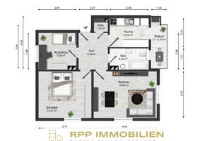 Zum Selbstbezug oder als Kapitalanlage geeignet: Renovierte Etagenwohnung mit sonnigem Südbalkon – Die vollständige Adresse der Immobilie erhältst du vom Anbieter., 80997 Allach, München – Vorschaubild 14