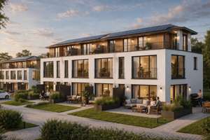 Moderne Stadthäuser mit nachhaltigem Energiekonzept in Hamburg-Jenfeld