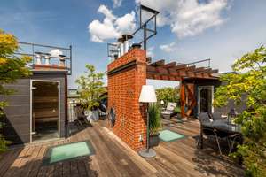 A Hidden Urban Retreat Above Berlin - LOFT Penthouse mit Sauna, Kamin und Panoramaterrasse – Die vollständige Adresse der Immobilie erhältst du vom Anbieter., 10557 Moabit, Berlin – Vorschaubild 4
