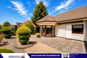 Exklusiver Bungalow Baujahr 2001 – Komfortables Wohnen mit Sommergarten und Garage in Hesel  – Die vollständige Adresse der Immobilie erhältst du vom Anbieter., 26835 Hesel – Vorschaubild 3