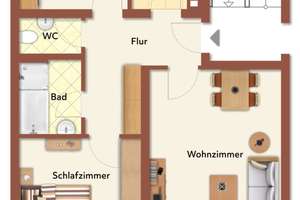 Gepflegte 3 Zimmer-Wohnung in ruhiger Lage und kleiner Einheit! – Die vollständige Adresse der Immobilie erhältst du vom Anbieter., 73614 Schorndorf – Vorschaubild 10