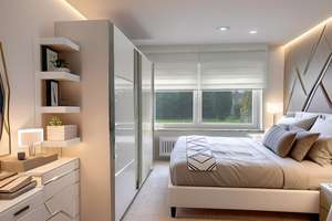 Erdgeschosswohnung  3 Zimmer, Küche, Diele, Bad Balkon , Gartenmitbenutzung – Die vollständige Adresse der Immobilie erhältst du vom Anbieter., 47803 Benrad-Nord, Krefeld – Vorschaubild 3