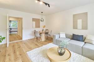 Erstbezug nach Sanierung: Helle 3-Zi.-Wohnung mit sonnigem Balkon & grünem Innenhof in Top-Lage – Die vollständige Adresse der Immobilie erhältst du vom Anbieter., 81369 Mittersendling, München – Vorschaubild 2