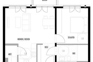 Exklusive 2-Zimmer-Neubauwohnung mit Einbauküche, Balkon & Fußbodenheizung im Zweitbezug – Wilhelm-Kuhr-Str. 39, 13359 Gesundbrunnen, Berlin – Vorschaubild 12