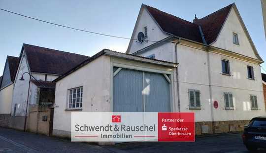 Bild von 2 Familienhaus mit großer Scheune in Butzbach-Ostheim