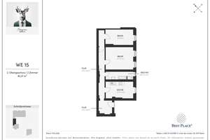 Bezugsfrei: Sonnige, ruhige Altbau-Wohnung mit EBK & Tageslicht-Badezimmer im beliebten Friedenau – Schmiljanstraße 7, 12161 Friedenau, Berlin – Vorschaubild 15
