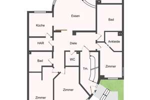 TOP INVESTMENT: VERMIETETE 182 QM GARTENWOHNUNG! – Die vollständige Adresse der Immobilie erhältst du vom Anbieter., 53121 Endenich, Bonn – Vorschaubild 19