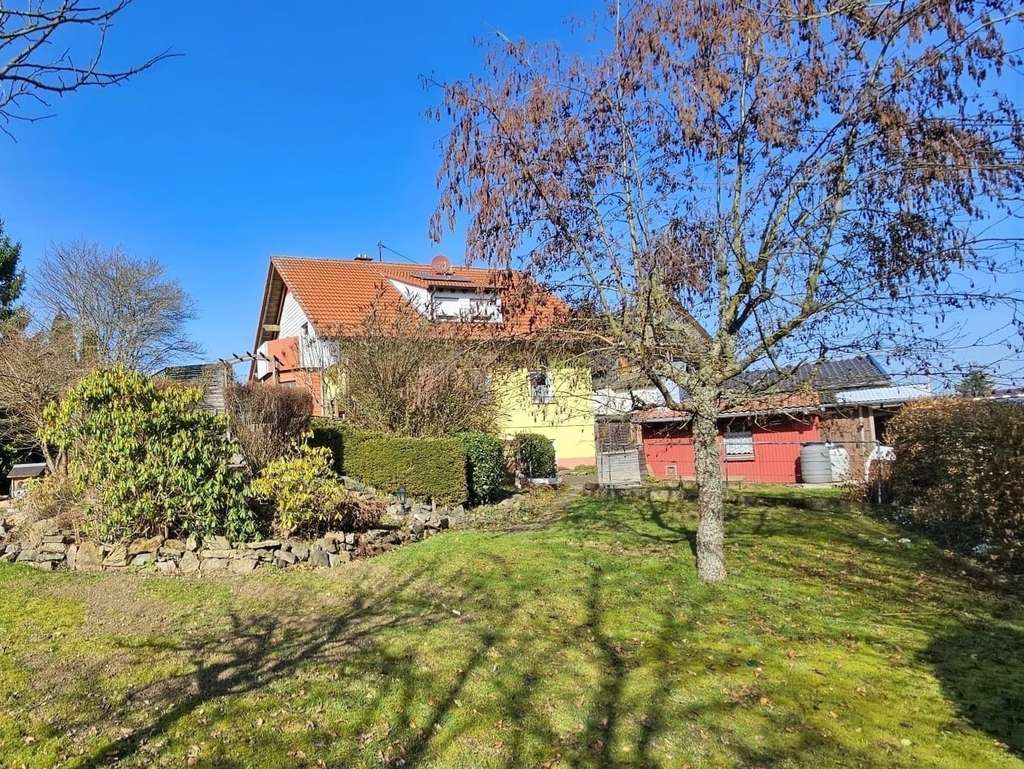 Immobilie in Schauren - Einfamilienhaus mit Einliegerwohnung in ländlicher Lage - Bild 1