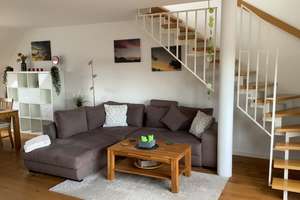Attraktive Maisonette-Wohnung mit Galerie, Balkon & TG-Stellplatz