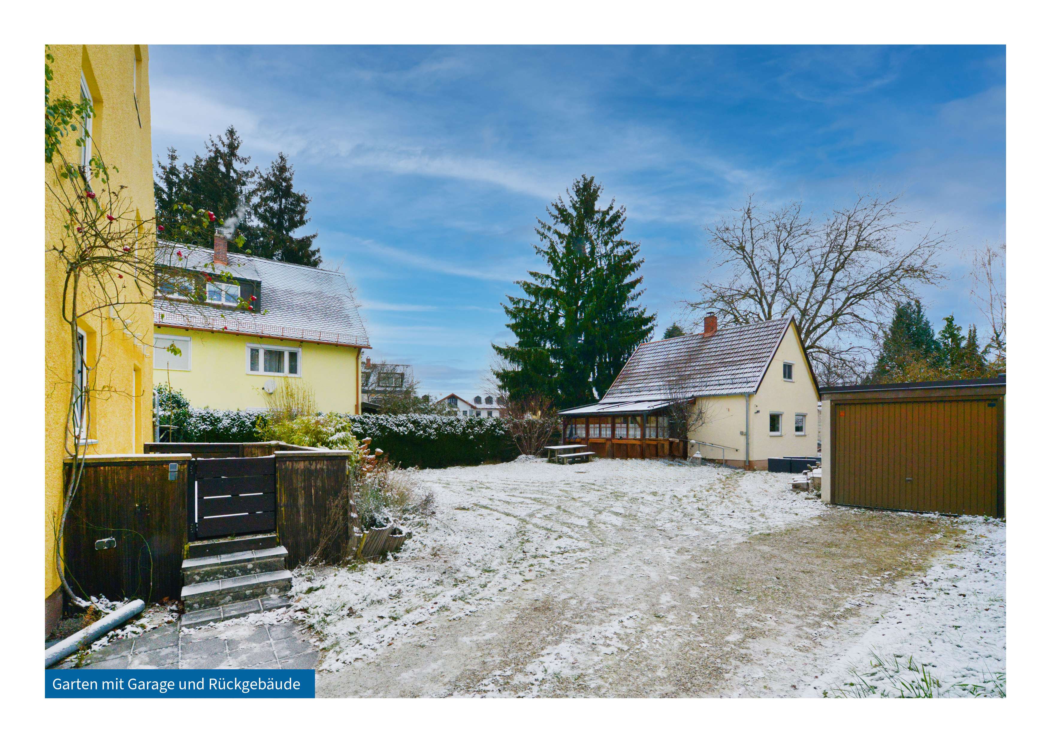 MFH und EFH auf großem Grundstück in Unterhaching, München Kreis – Bild 2