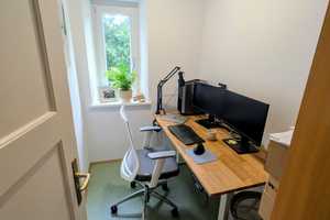 Ruhige 2,5-Zi-Whg, Küche, Bad - Holzparkett mit EBK – München – Vorschaubild 6