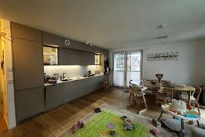 Im Buchrainweg vermietete 3 Zimmer Neubau 2 Bäder 2 Balkone mit Küche und Einbauschränke – 63069 Lauterborn, Offenbach am Main – Vorschaubild 7