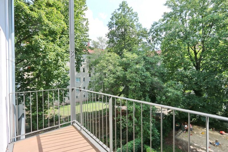 Blick ins Gr&uuml;ne