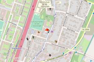 Großes Apartment in München-Freimann nahe UBahnstation U6 – Die vollständige Adresse der Immobilie erhältst du vom Anbieter., 80939 Obere Isarau, München – Vorschaubild 2
