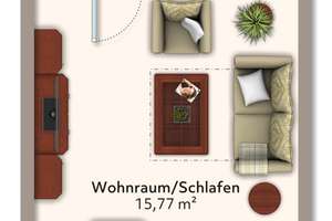 Sülz: Freundliches City-Apartment mit Balkon – Die vollständige Adresse der Immobilie erhältst du vom Anbieter., 50939 Sülz, Köln – Vorschaubild 12