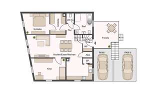 Sichere Kapitalanlage mit 4 Wohneinheiten – Neubau und kernsaniertes Wohnhaus Baujahr 2021 – 67071 Oggersheim, Ludwigshafen am Rhein – Vorschaubild 8