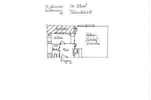 1,5-Zimmer Wohnung in Fürth Ronhof  – Die vollständige Adresse der Immobilie erhältst du vom Anbieter., 90765 Ronhof, Kronach, Fürth – Vorschaubild 9