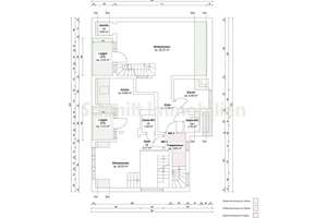Mehrfamilienhaus mit 5 Wohnungen, Gewerbeanbau und 4 Garagenstellplätzen in F-Oberrad – 60599 Oberrad, Frankfurt am Main – Vorschaubild 9
