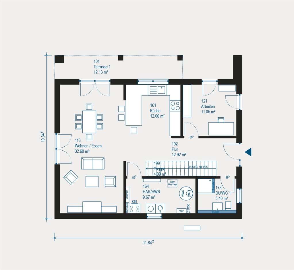 Immobilie in Freisen - Exklusive Stadtvilla in Freisen - Individuell geplant und nachhaltig gebaut - Bild 4