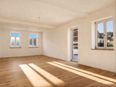 Traumhafte 3-Zimmer-Wohnung mit riesiger Dachterrasse in Bestlage – Erstbezug nach Kernsanierung