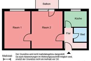 2-Zimmer-Wohnung in Plettenberg, jetzt besichtigen ! – Auf der Burg 125, 58840 Plettenberg – Vorschaubild 2