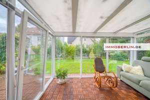 IMMOBERLIN.DE - Entzückender Bungalow mit Gartenidylle & Wintergarten im Berliner Speckgürtel – Die vollständige Adresse der Immobilie erhältst du vom Anbieter., 15827 Blankenfelde-Mahlow – Vorschaubild 2