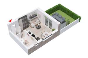 Neubau: 3-Zimmer-Wohnung im 1. OG in Münster Hiltrup mit Balkon und Stellplatz – Die vollständige Adresse der Immobilie erhältst du vom Anbieter., 48165 Hiltrup-Mitte, Münster – Vorschaubild 28