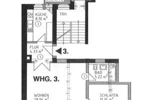Traumwohnung mit Einbauküche und Balkon in Schlosschemnitz zur Eigennutzung! – Kanalstraße 29, 9113 Schloßchemnitz, Chemnitz – Vorschaubild 3