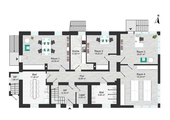 Grundriss Erdgeschoss