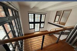 Raum, Licht, Geschichte: Außergewöhnliche Industrieloft-Maisonette mit Südbalkon – Die vollständige Adresse der Immobilie erhältst du vom Anbieter., 12555 Köpenick, Berlin – Vorschaubild 1