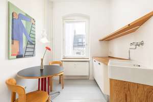 Blick aufs Maybachufer: Wunderschöner 2 Zimmer Altbau, 4. OG, Ost-Loggia, Erker, Wasserblick – Maybachufer 47, 12045 Neukölln (Ortsteil), Berlin – Vorschaubild 14