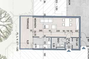Klenzestraße | Saniert 2023 | vermietet | 41 m² + Terrasse – Glockenbach – Klenzestraße 59a, 80469 Glockenbach, München – Vorschaubild 6