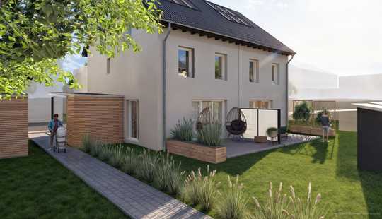 Bild von Nachhaltig wohnen in Wörrstadt – Modernes Doppelhaus mit 120 m² Wohnfläche im KfW-55-Standard