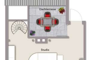 Maisonette-Wohnung mit Dachterrasse in Nürnberg-St. Johannis – Die vollständige Adresse der Immobilie erhältst du vom Anbieter., 90419 Sandberg, Nürnberg – Vorschaubild 16