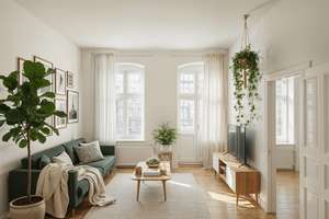 Sanierte, sonnige 2-Zimmer-Altbauwohnung mit Balkon im Rudolfkiez – Die vollständige Adresse der Immobilie erhältst du vom Anbieter., 10245 Friedrichshain, Berlin – Vorschaubild 1