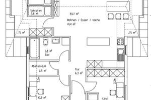 3 oder 4-Zimmer Wohnung mit Garten im Wachwitztal nur 3 Minuten zur Elbe – Die vollständige Adresse der Immobilie erhältst du vom Anbieter., 1326 Loschwitz/Wachwitz, Dresden – Vorschaubild 10