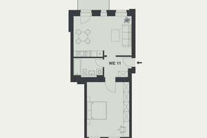 Bezugsfreie, charmante 2-Zimmer-Altbauwohnung mit Balkon, fußläufig vom Weißensee entfernt! – Berliner Allee 253, 13088 Weißensee, Berlin – Vorschaubild 2