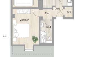 *** Gemütliche, DG-Wohnung in Schlossparknähe *** – Goosestr. 9, 45355 Borbeck-Mitte, Essen – Vorschaubild 20