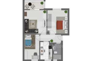 Investieren oder ankommen: 3-Zimmer-Wohnung mit Potential. – Die vollständige Adresse der Immobilie erhältst du vom Anbieter., 53175 Plittersdorf, Bonn – Vorschaubild 7
