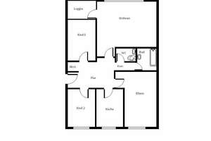 Ihr neues Zuhause: Wohlfühlen in einer gut geschnittenen 4-Zimmer-Wohnung