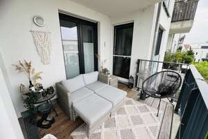 **Traumhafte 3 Zimmer Wohnung + Balkon + Tiefgarage in MA- Rheinau Süd**