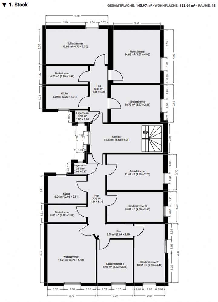 Grundriss 1. OG