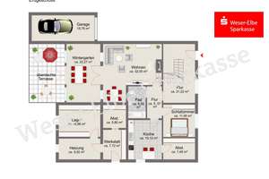 Modernisiertes Einfamilienhaus in ruhiger Lage – Die vollständige Adresse der Immobilie erhältst du vom Anbieter., 21745 Hemmoor – Vorschaubild 30