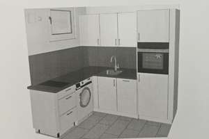 Vollmöblierte 1-Zimmer-Wohnung in München Milbertshofen – Hamburger Straße 27, 80809 Am Riesenfeld, München – Vorschaubild 12