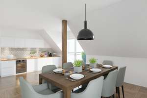 MEGA DG WE, 10 m² Balkon, Erdwärme, FBH, Tageslichtbad, Pkw-Stellpl, – 9212 Limbach-Oberfrohna – Vorschaubild 3