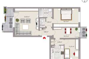 3,5 -Zimmer-Wohnung sucht neue Eigentümer! – Die vollständige Adresse der Immobilie erhältst du vom Anbieter., 93049 Westenviertel, Regensburg – Vorschaubild 14