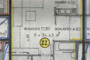 Kernsanierte und möblierte 1 Zimmer Wohnung, provisionsfrei  – Wilhelm-Hauffstrasse 22, 86161 Wolfram-und Herrenbachviertel, Augsburg – Vorschaubild 29