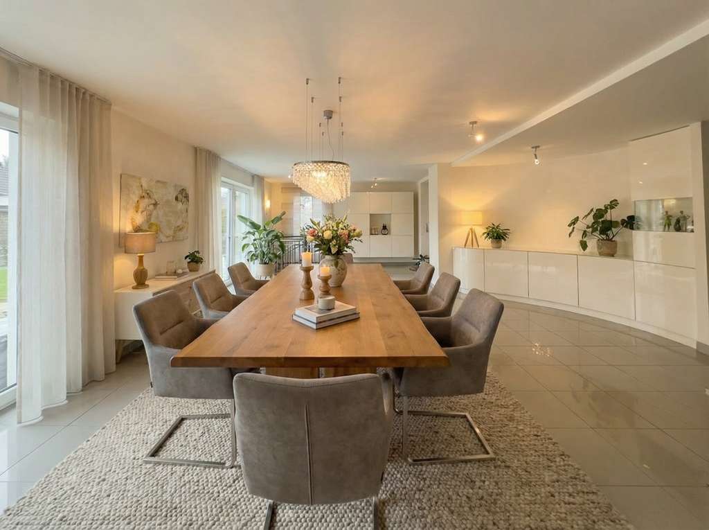 Immobilie in Raesfeld - Feldrandlage pur: Familienvilla mit Wow-Garten in Raesfeld - Bild 4