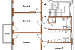 Provisionsfrei: Großzügiger Altbau mit Kaminofen, Südwestbalkon & 4 Zimmern in ruhigem Kreuzberg  – Die vollständige Adresse der Immobilie erhältst du vom Anbieter., 10997 Kreuzberg, Berlin – Vorschaubild 4